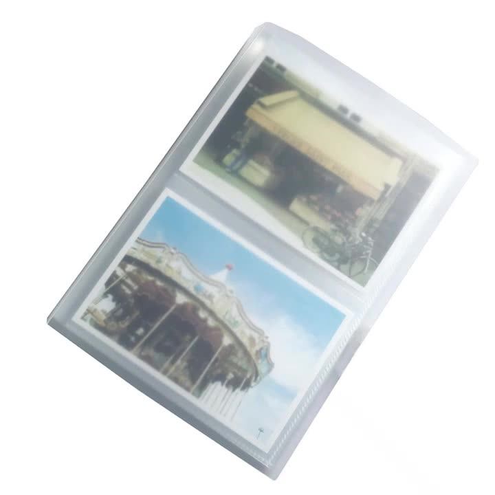 Photo Album With 80 Transparent Inner Pockets Wholesale Plastic
