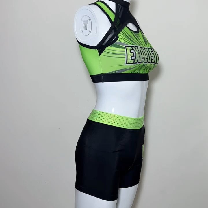 World Competition Cheerleading Practicewear Cheer Training Wear Little