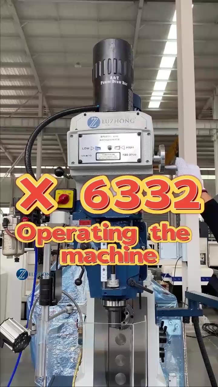 X6332C Evrensel Freze Tezgahı - 2.2 kW, ISO40, Orta Kapasite
