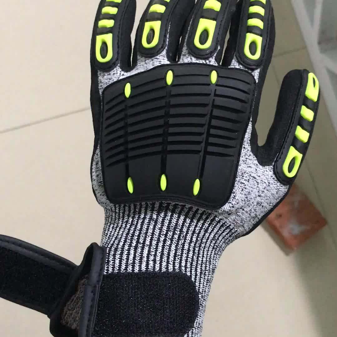 En388 4543 Safety Heavy Duty Auto Mechanic Impact Protection Work Tpr