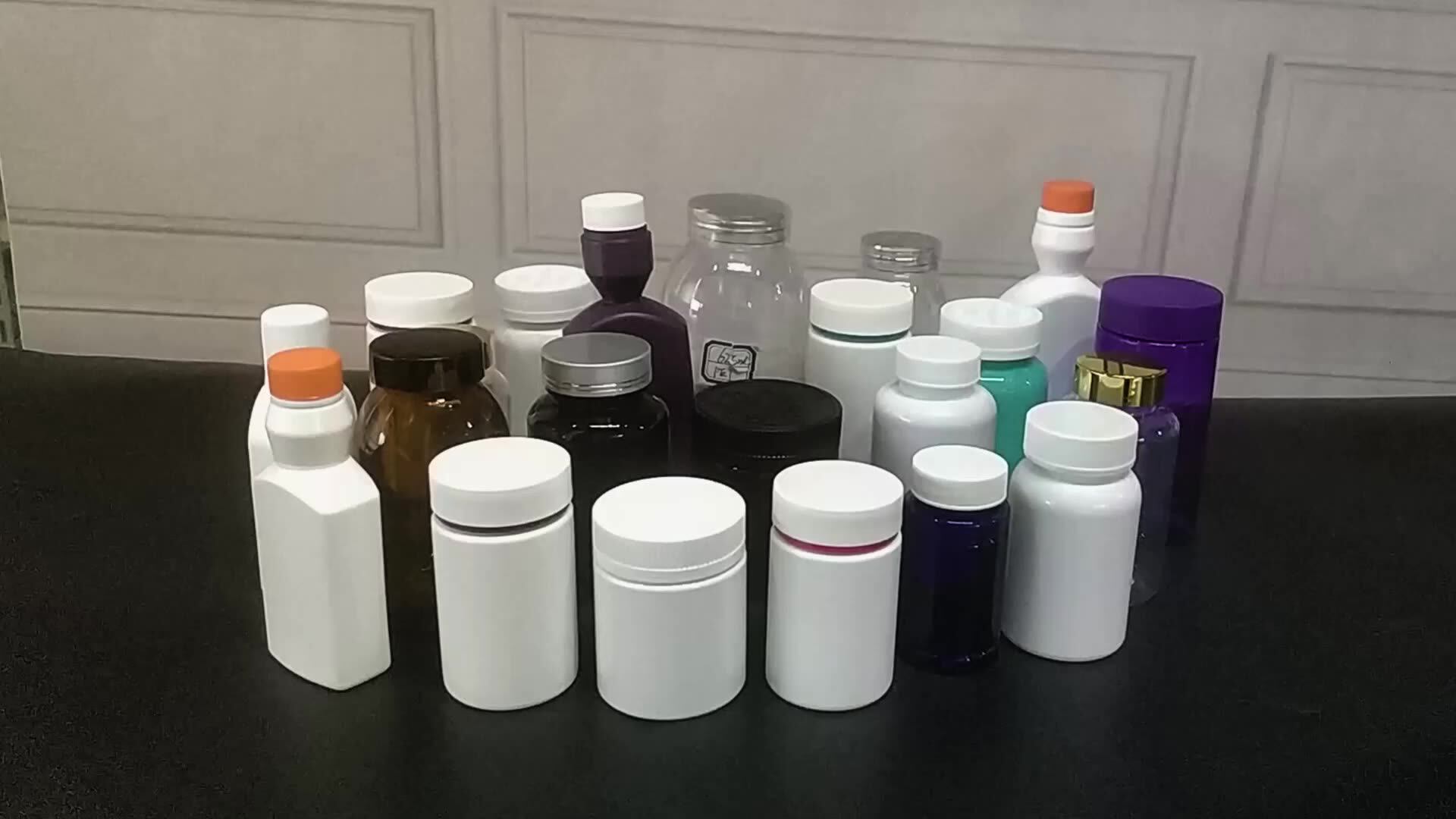 Pill Plastic Bottle Transparent Medicine Capsule Acrylic Capsule