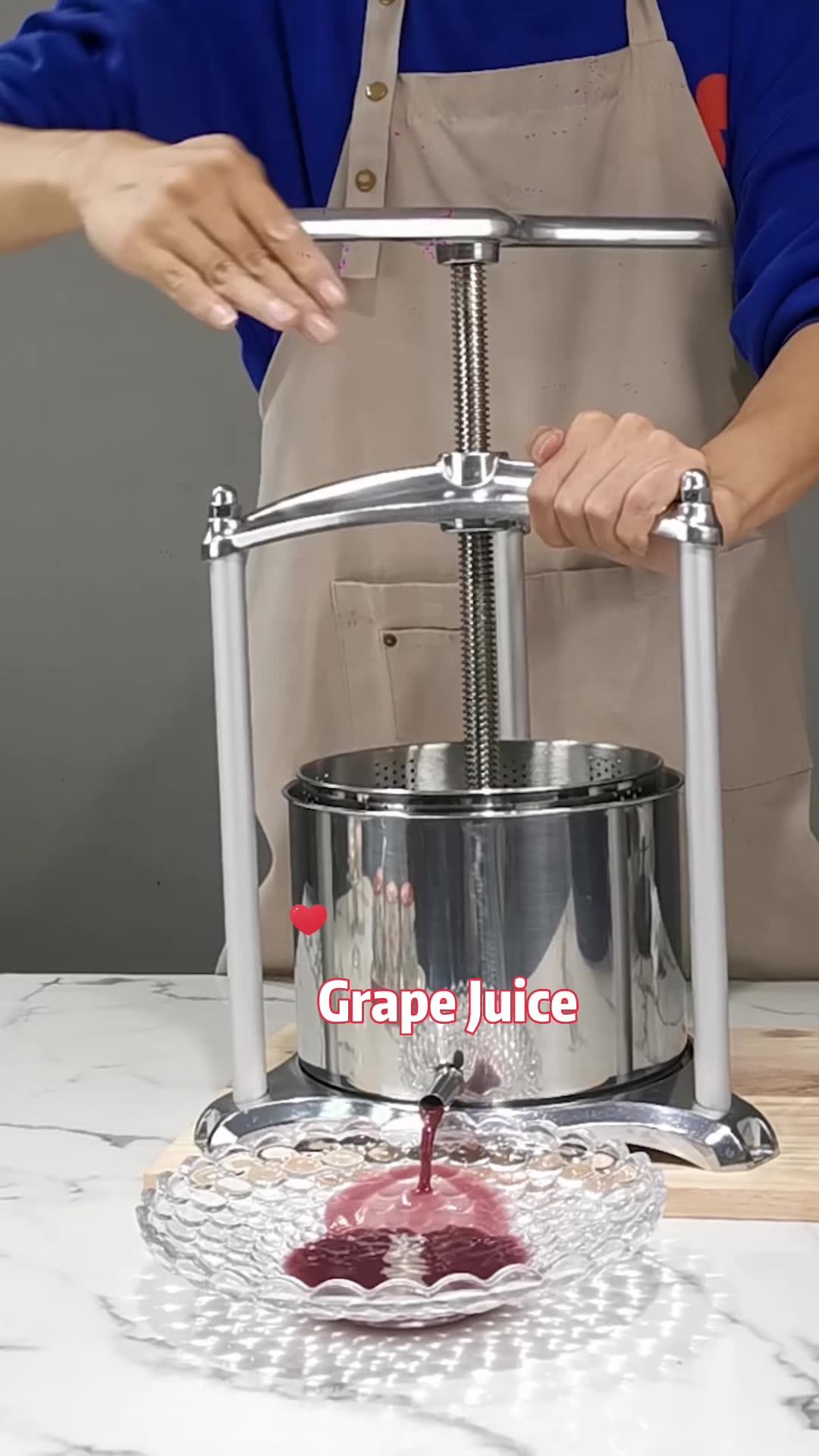 Industrial Cold Fruit Press Machine For Farm & Home Use Environmentally