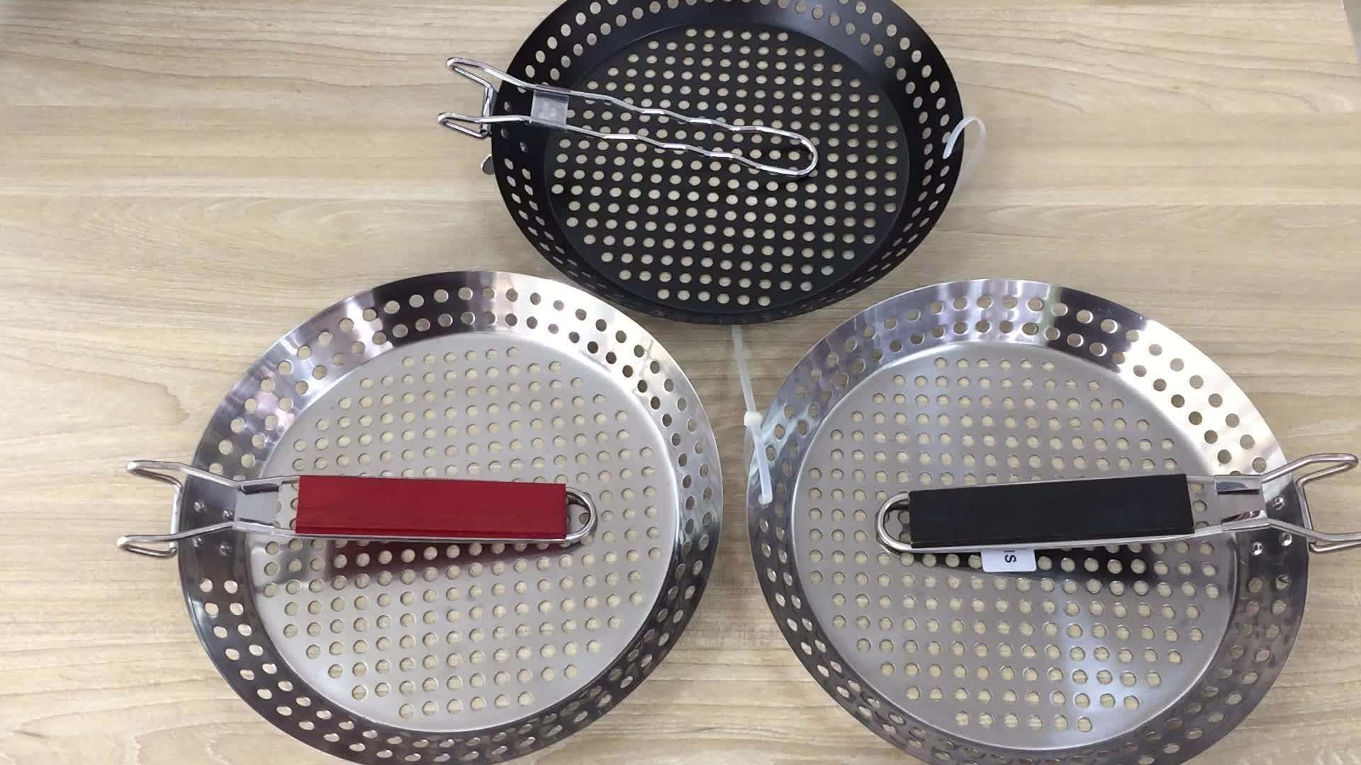 Bbq Topper Carbon Steel Multi Grill Pan Non Stick Bbq Perforated Grill Pan Buy Bbq Perforated