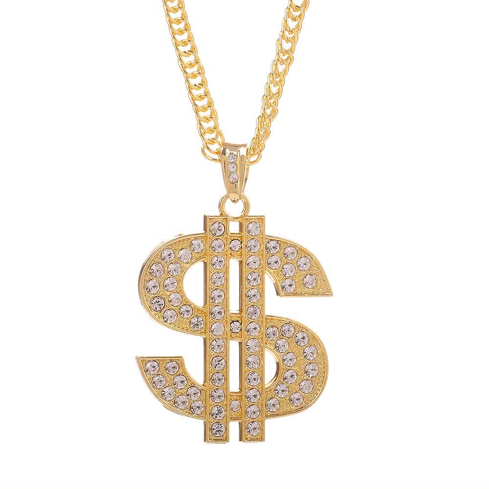 Buy 75cm Tennis Chain Plated Pendant 