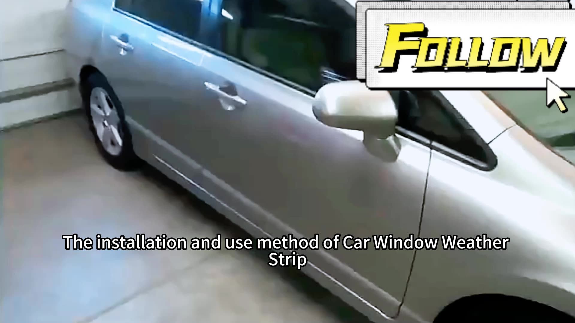 Car Parts Window Moulding Weatherstrips Door Rubber Belts Seal Weather