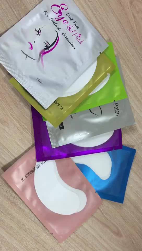Hot Wholesale Lint Free Eye Gel Patches For Disposable Eyelash