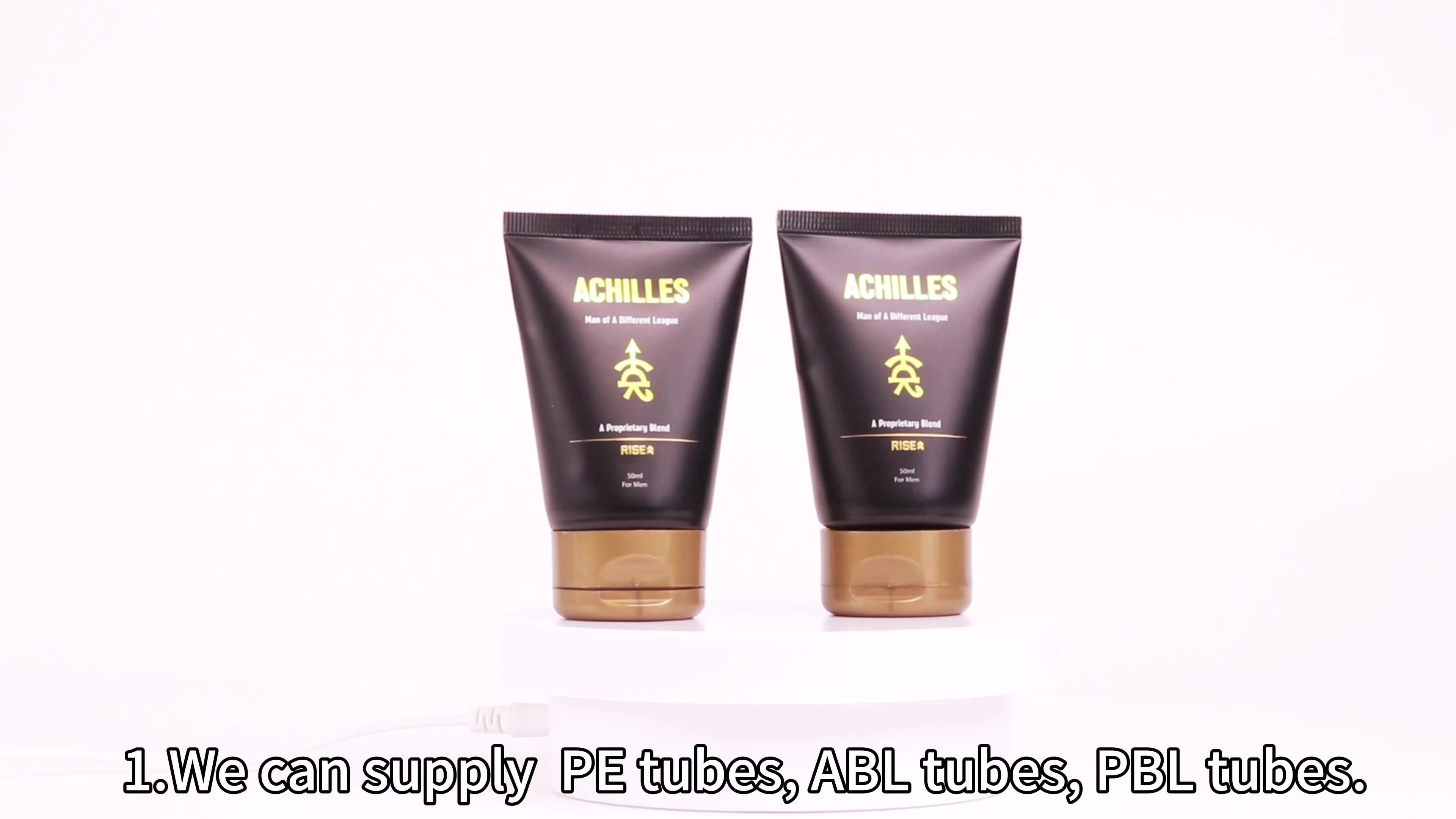 Plastic Food Grade Tubes Plastic Squeeze Tubes For Cosmetics Eco