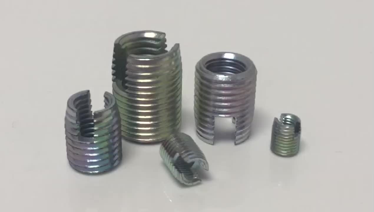 1y15.axa.01 Aluminum Profile Connector Zinc Yellow Alloy Steel Sleeve Self Tapping Thread