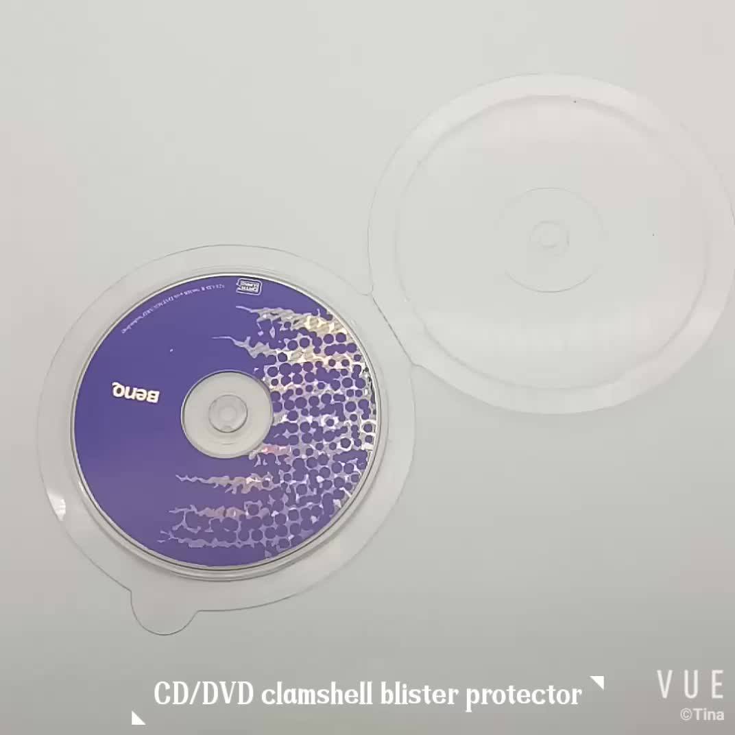 Video Dvd Cd Disk Clamshell Blister Box Packaging Buy Clamshell Cd