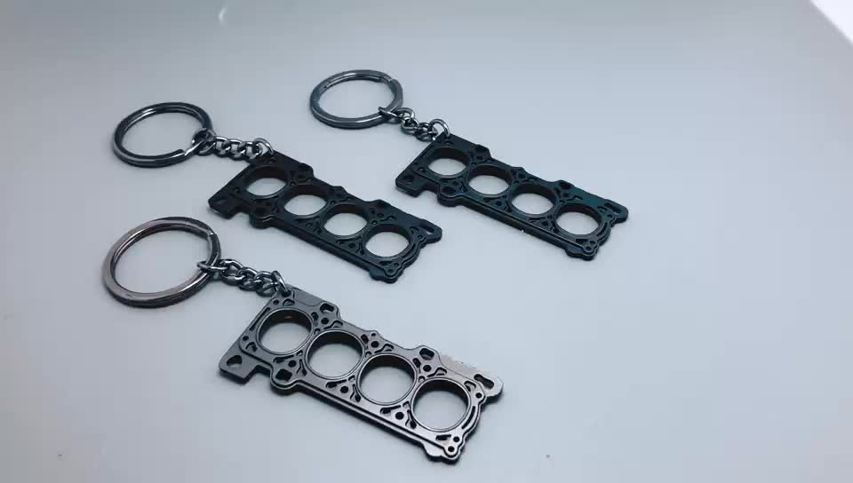 Head Gasket Car Parts Keychain,Head Gasket Auto Parts Keychain Buy
