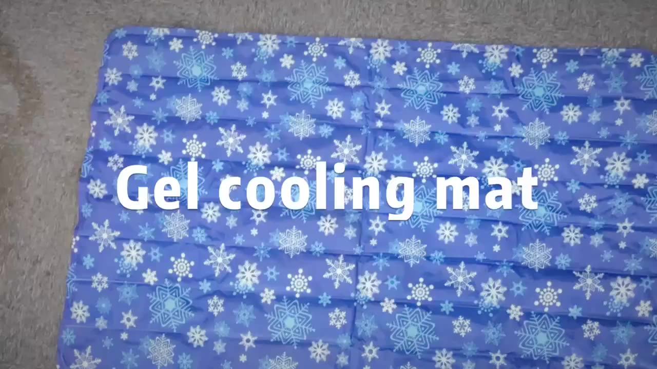Custom High Quality Cooling Bed Mat,Summer Sleeping Well Chill Bed Mat