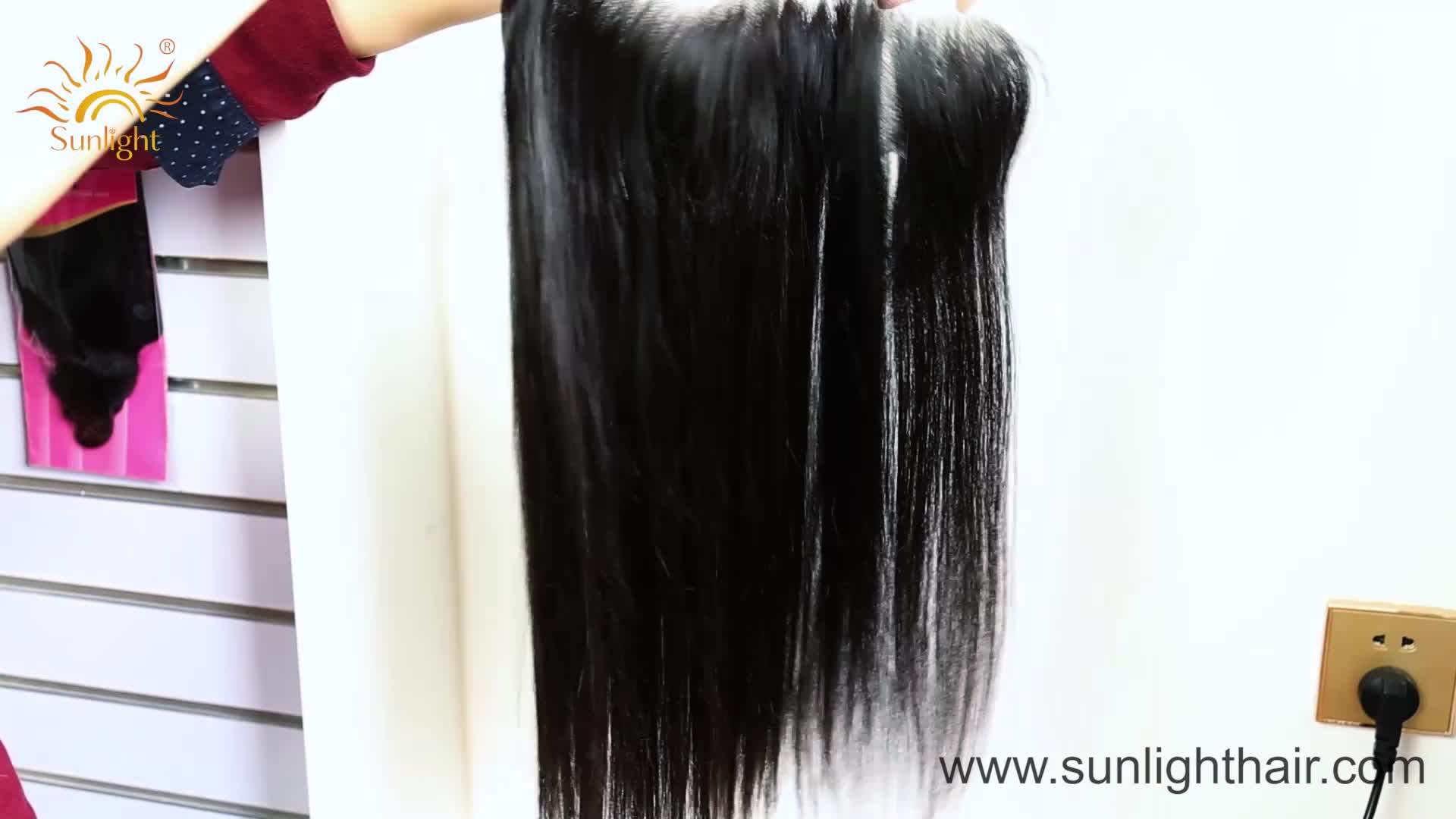 Sunlight Original Brazilian Human Hair Straight Lace Frontal Pieces