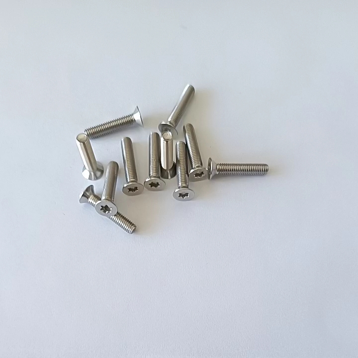 Gb2673 Six Lobe Torx Plum Hexalobular Socket Flat Countersunk Head