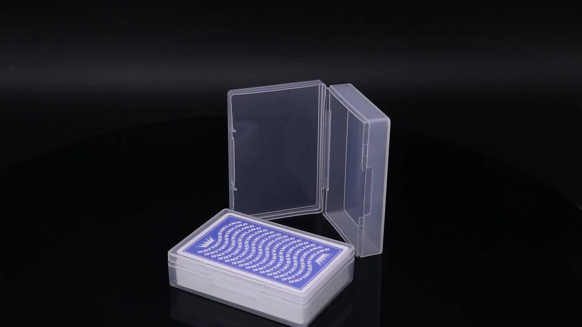 Packing Storage Tarot Card Poker Deck Playing Card Case Clear Plastic