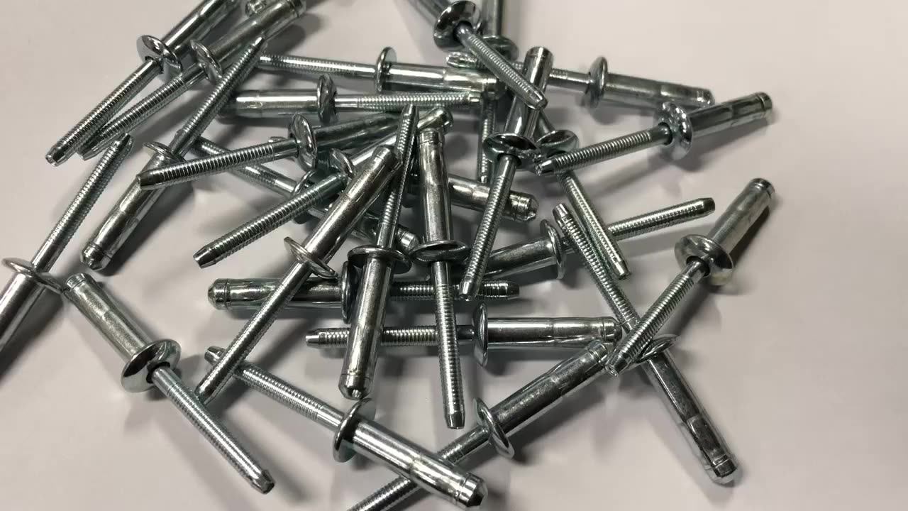 1/4*3/4 Selflocking High Strength Structural Rivets Resist Rattle And