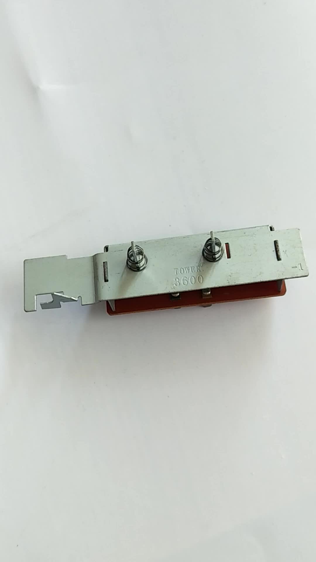 Tuowei Steel Housing 2 Key 2 Position On-off Piano Switch Push Button ...