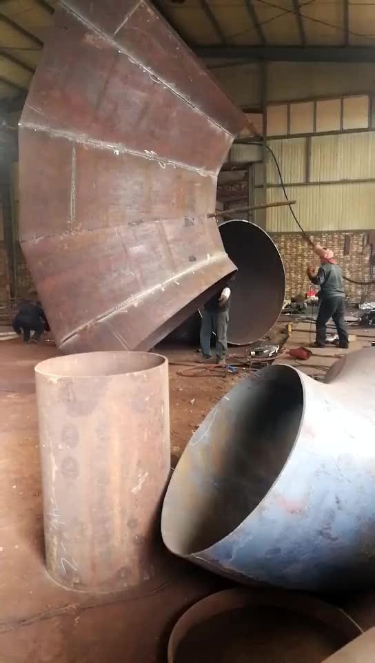 Sch40 Carbon Steel Long Radius Elbow 1.5d Galvanized Steel Ansi A105 Bw