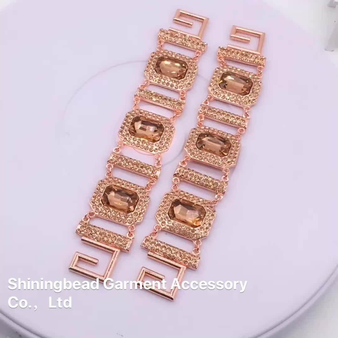 Swimwear Accessories Embellished Gold Ring Swimwear Bikini Buckle Chain