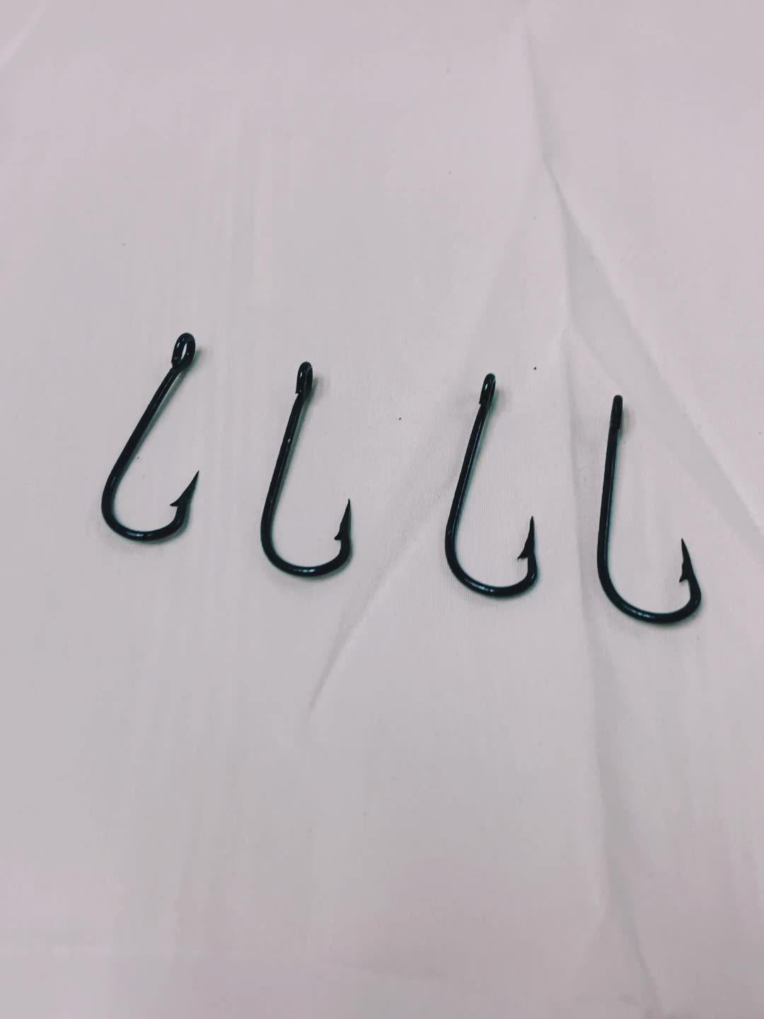 2518 Blue Colour African Market Strong Stainless Steel Fishing Hooks