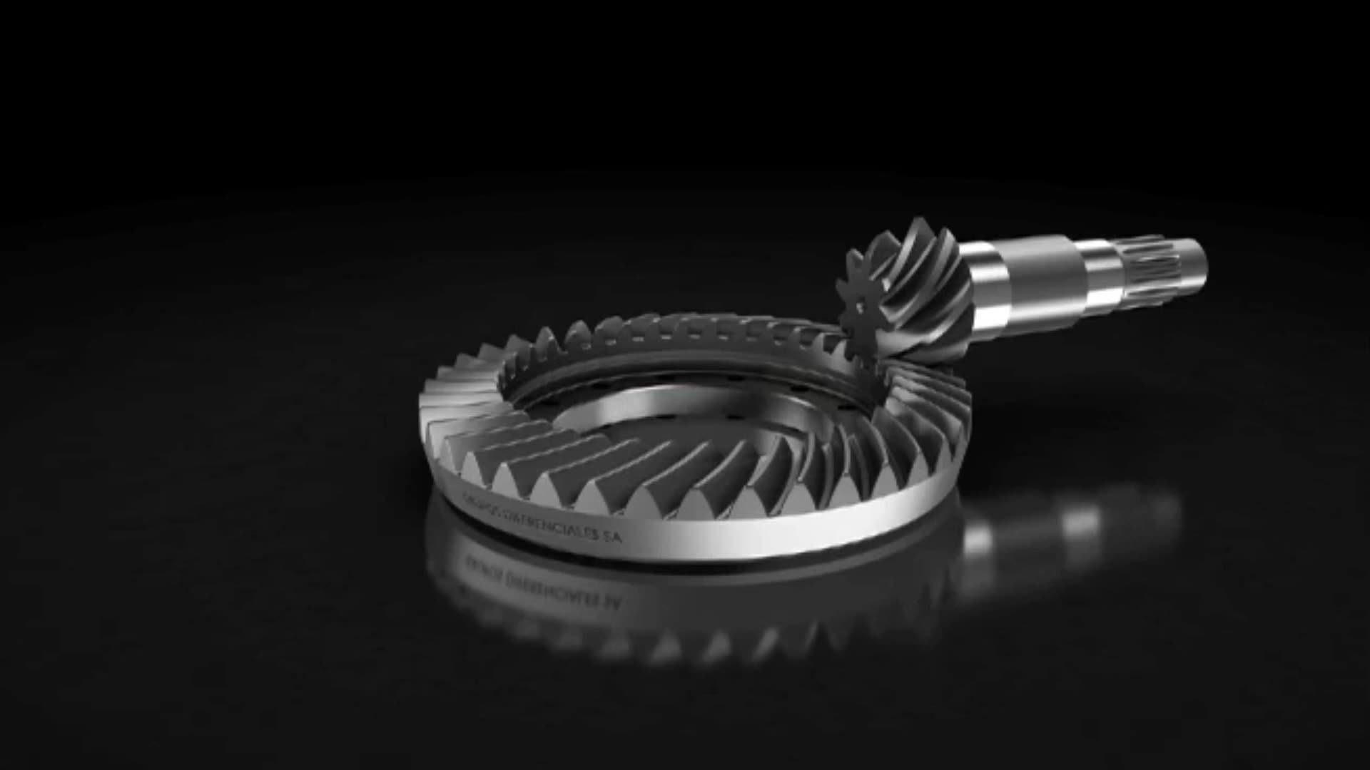 Ps100 Axle Rear Differential Gears Crown Wheel Pinion Gear For