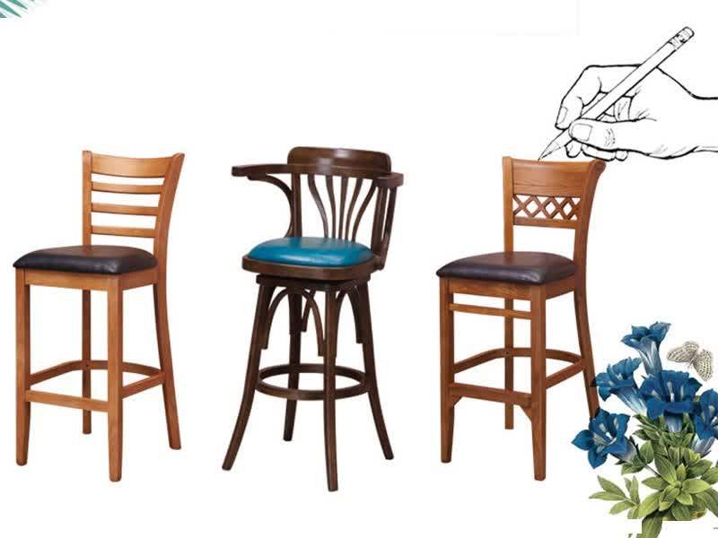 New Fashion Cafe Furniture Cheap Used Restaurant Bar High Table And Bar Stool Chairs Tall Chair