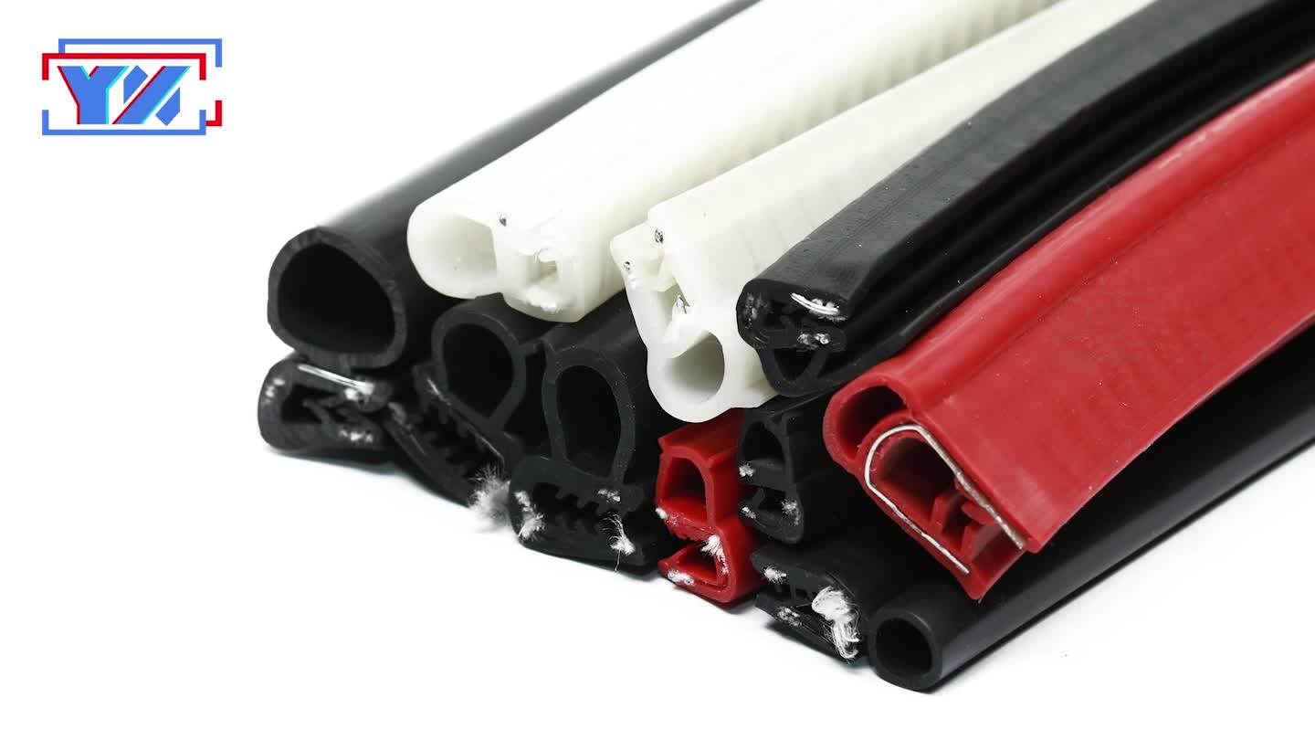 Waterproof Sunroof Epdm Extruded Car Door Rubber Beading Edge Protector