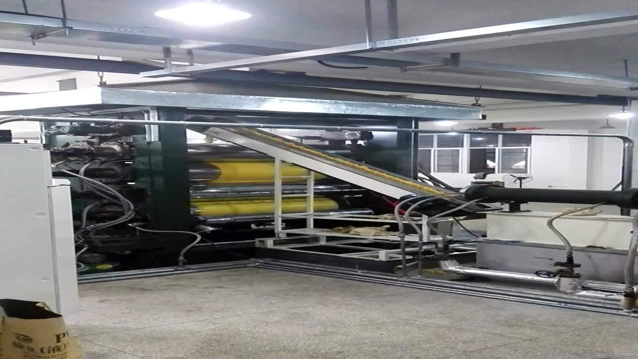 3/4/5/6/7 Rolls Pvc Soft/rigid Film Calender Machine/calendering