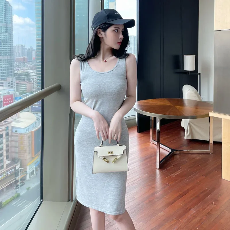 2025 V-Neck Long-Sleeve Top-Down Dress with Shoulder Straps for Plus Size Women, Fat Girls, Students, Slimming