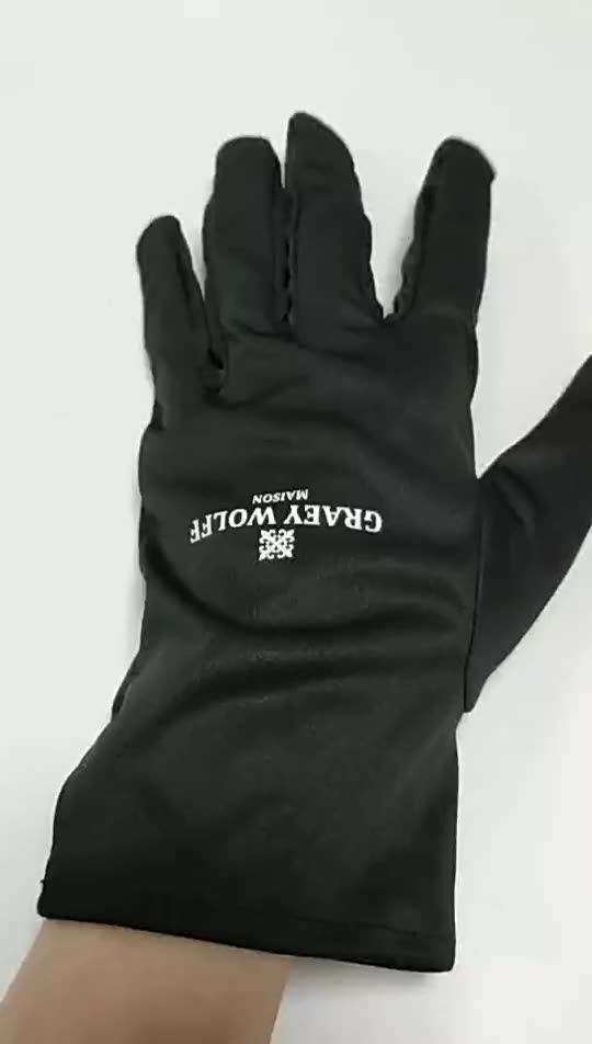 Hot Sale High Quality Customized Logo Printing Jewelry Hands Gloves