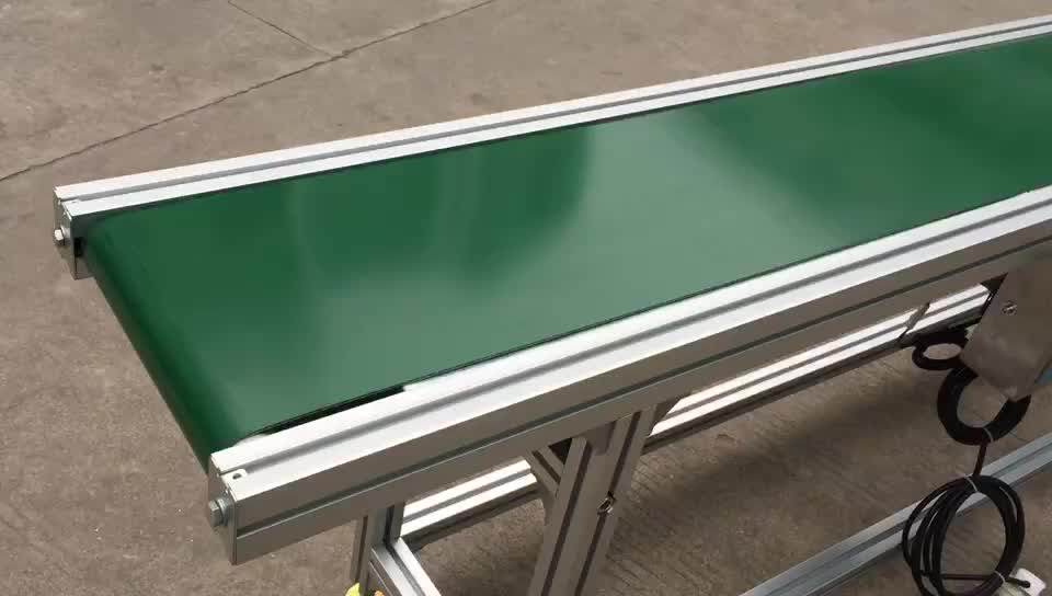 Industrial Portable Electric Motor Small Pvc Rubber Belt Conveyor Buy