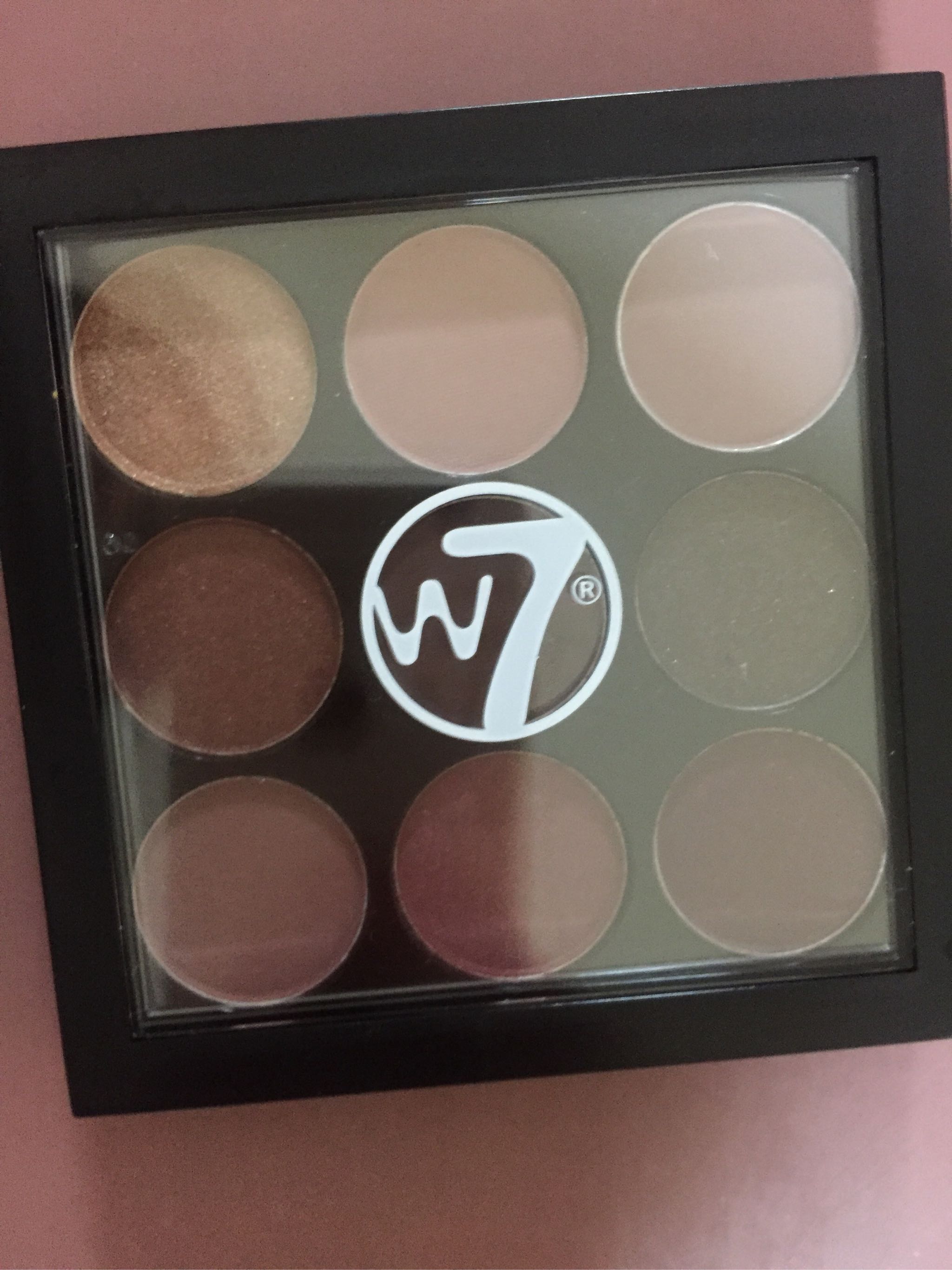 英国W7九色眼影盘怎么样，好不好？真实使用测评,第2张