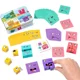 Tiktok-Style Face-Changing Magic Cube Smiley Face Fun Expression Building Block Puzzle Children's Toy Logical Thinking Educational
