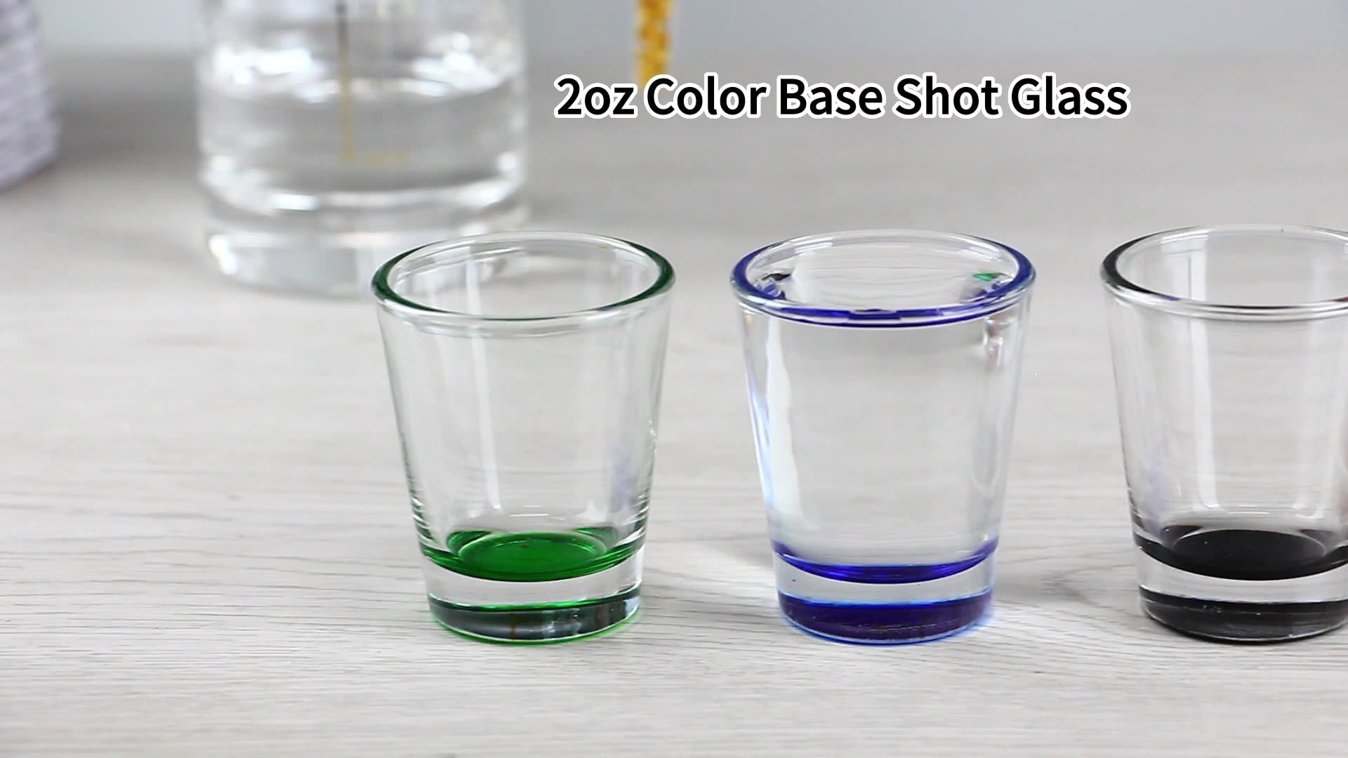 1.5oz Shot Glasses Sublimation Gift Whiskey Glasses Blank Shot Glasses