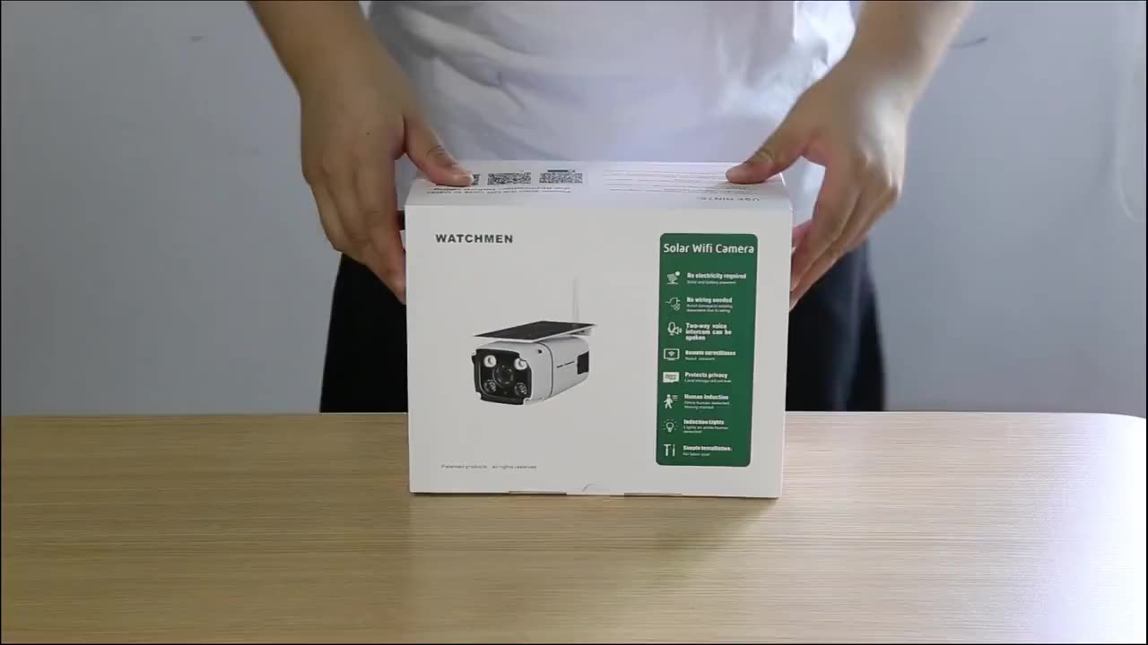 Wireless WIFI 1080P HD Solar Outdoor Security Camera - IP