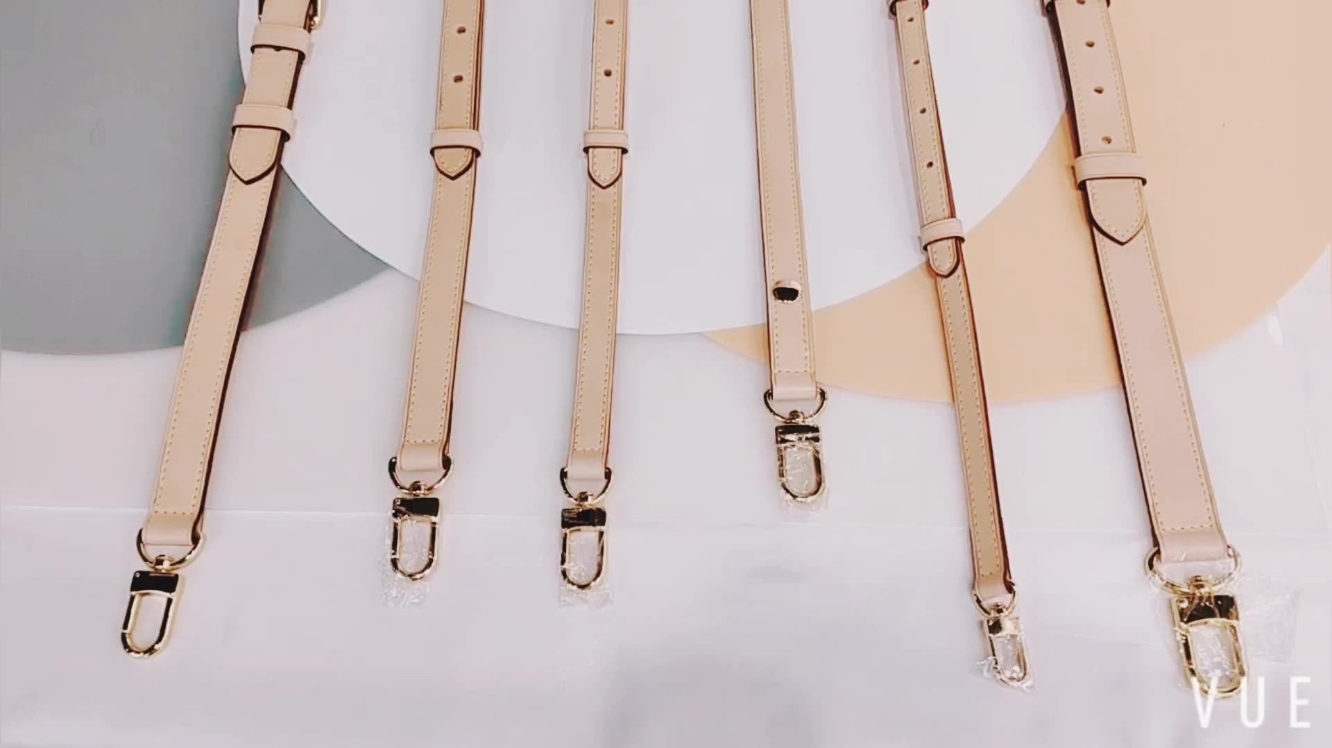 Lst072 Full Grain Leather Adjustable Shoulder Bag Handbag Straps 2020