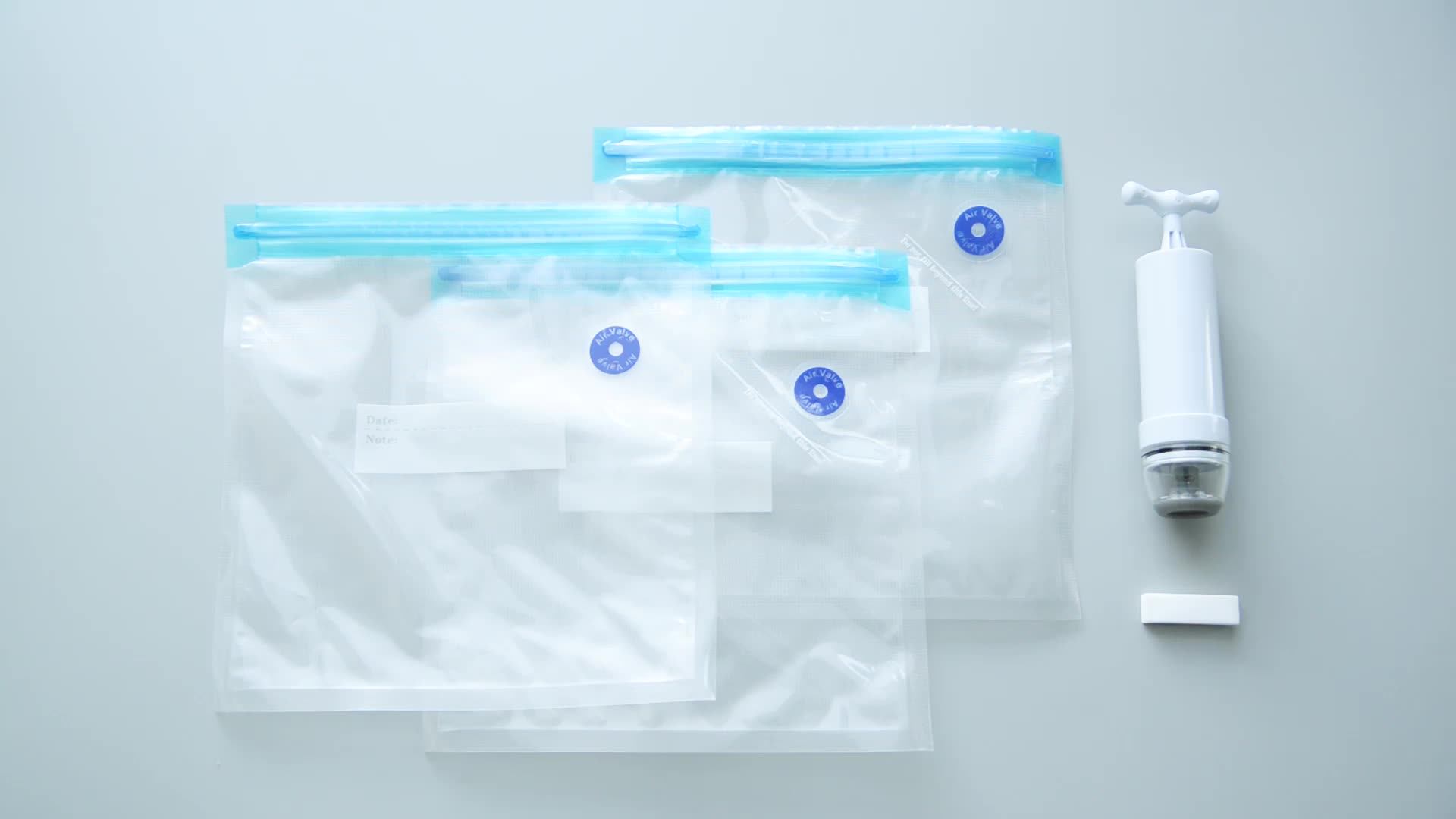 Reusable Sous Vide Bags Vacuum Sealing Resealable Food Vacuum Bags With