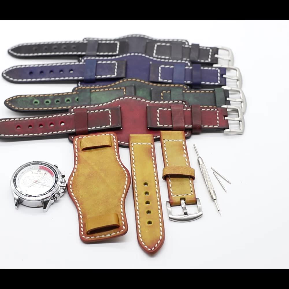 Кожаный ремешок для часов onthelevel
