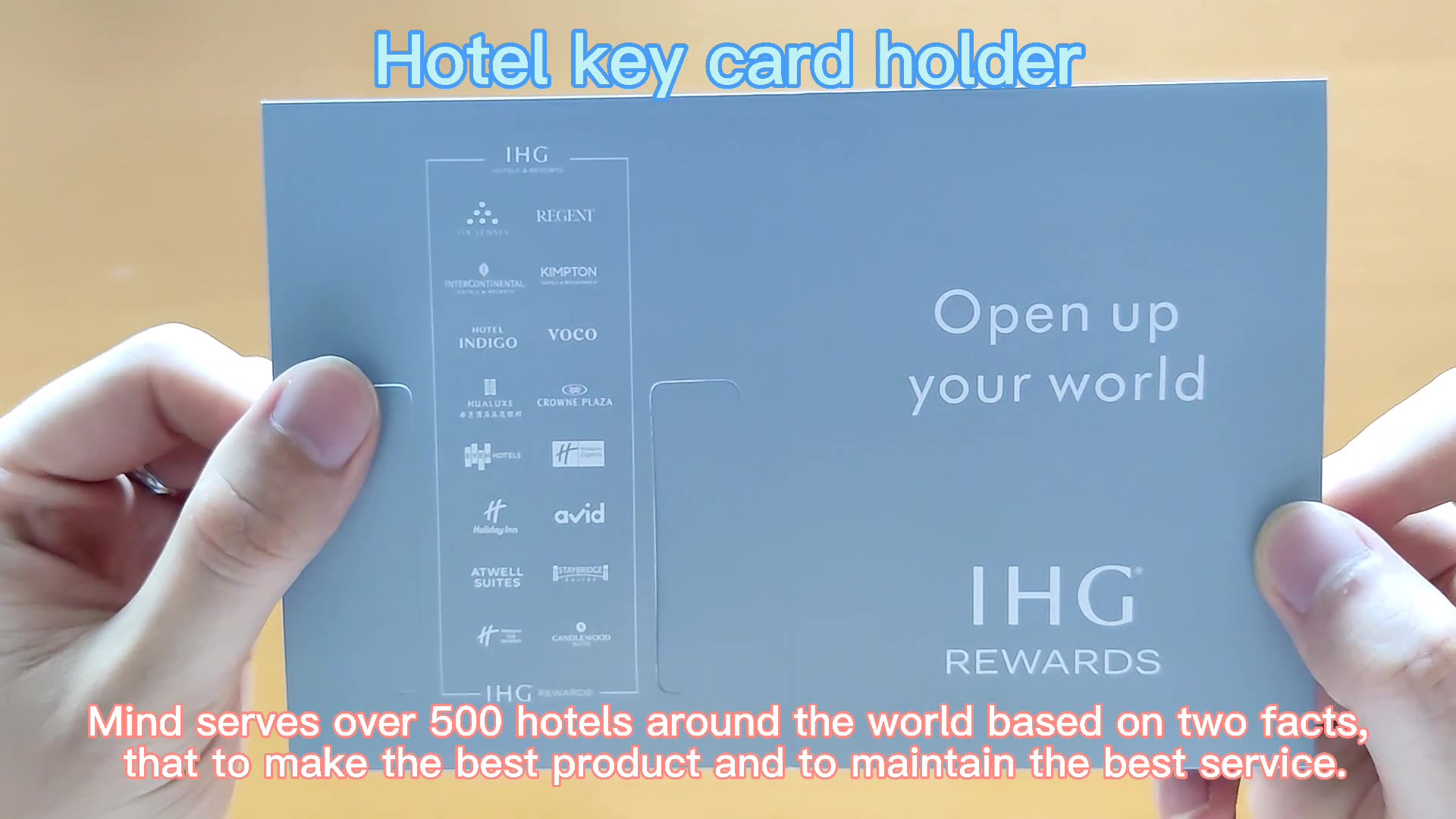 Small Custom Luxury Hotel Key Card Envelope Packaging Buy Card