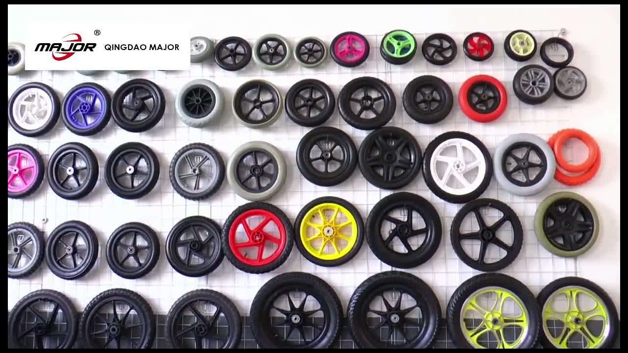 Pu Wheel 200x50 Light Weight Foam Filled Tires For Garden Trailer