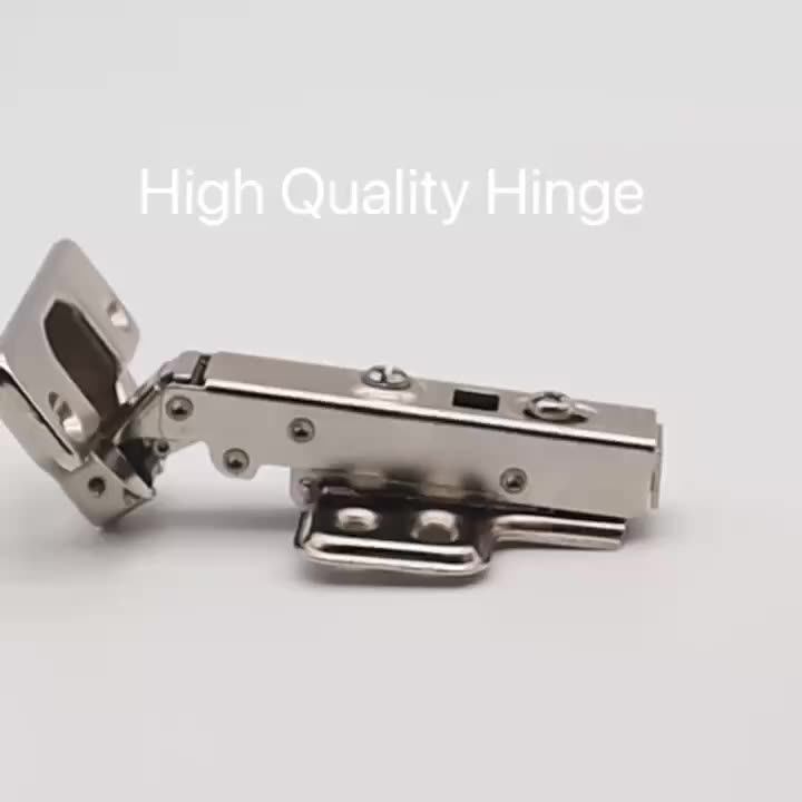 Hydraulic Hinge Silent Damping Buffer Hinge 35 Cup Straight Arm