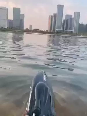 Electric remote control ship high-speed speedboat net artifact pull the horse can go into the water to pull automatic decoupling children's toys