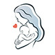 北欧母婴保健生活馆的LOGO