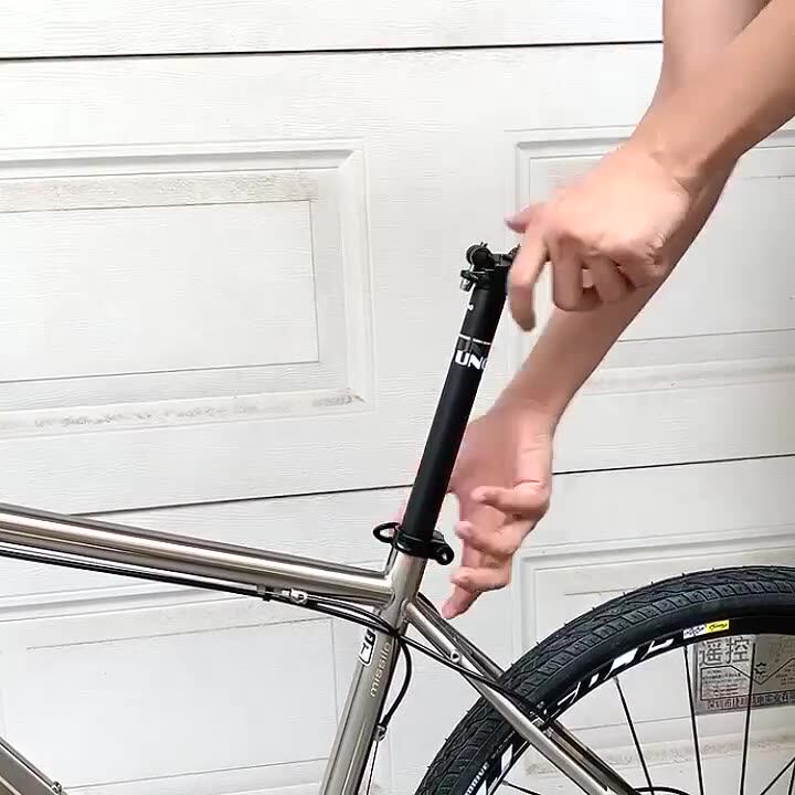 Алюминиевый подседельный штырь MTB черный 25.4/27.2/28.6/30.9/31.6*350/400 мм