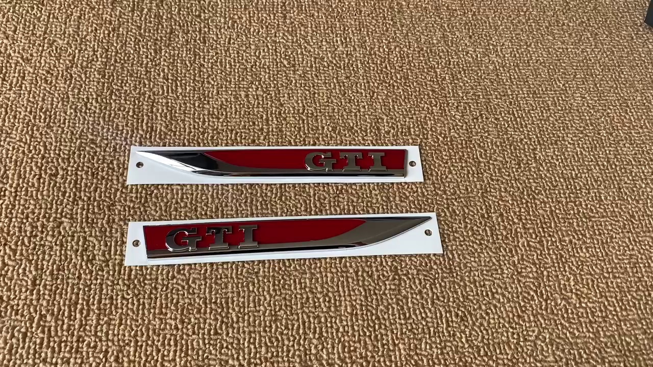 Thích hợp cho Golf 7 7.5 Bảng Lá thế hệ tiêu chuẩn GTI Side -Label Wing Board đánh dấu trang sức Shuttle Trang sức ron cửa nhôm gioăng cao su cửa nhôm kính 