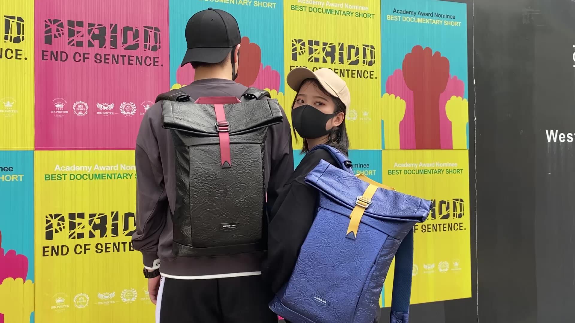 backpack in a sentence