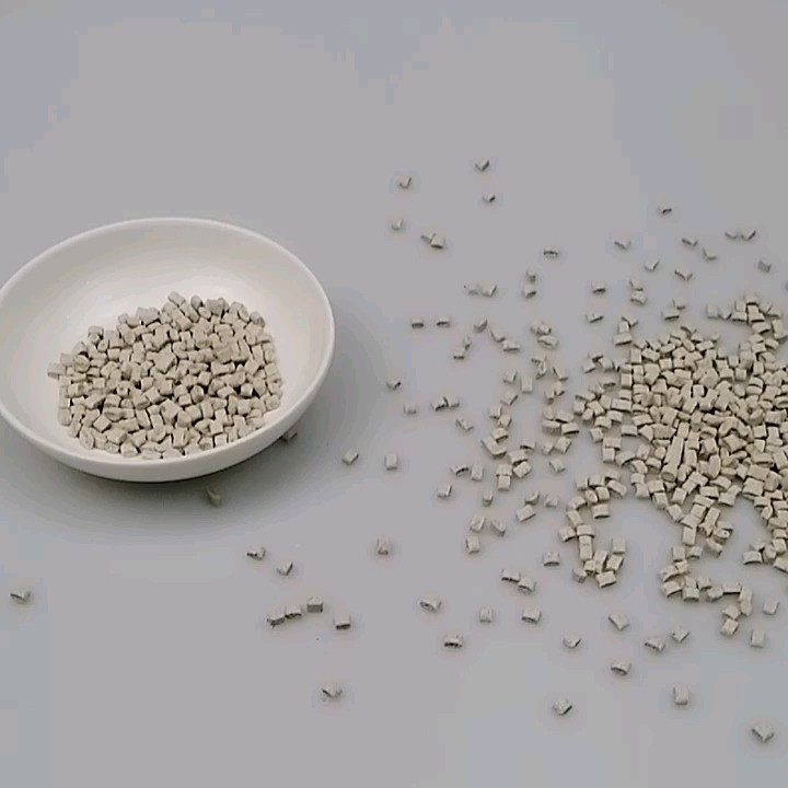 Pp P2035 Composite Wheat Straw Plastic Particles Biodegradable Modified