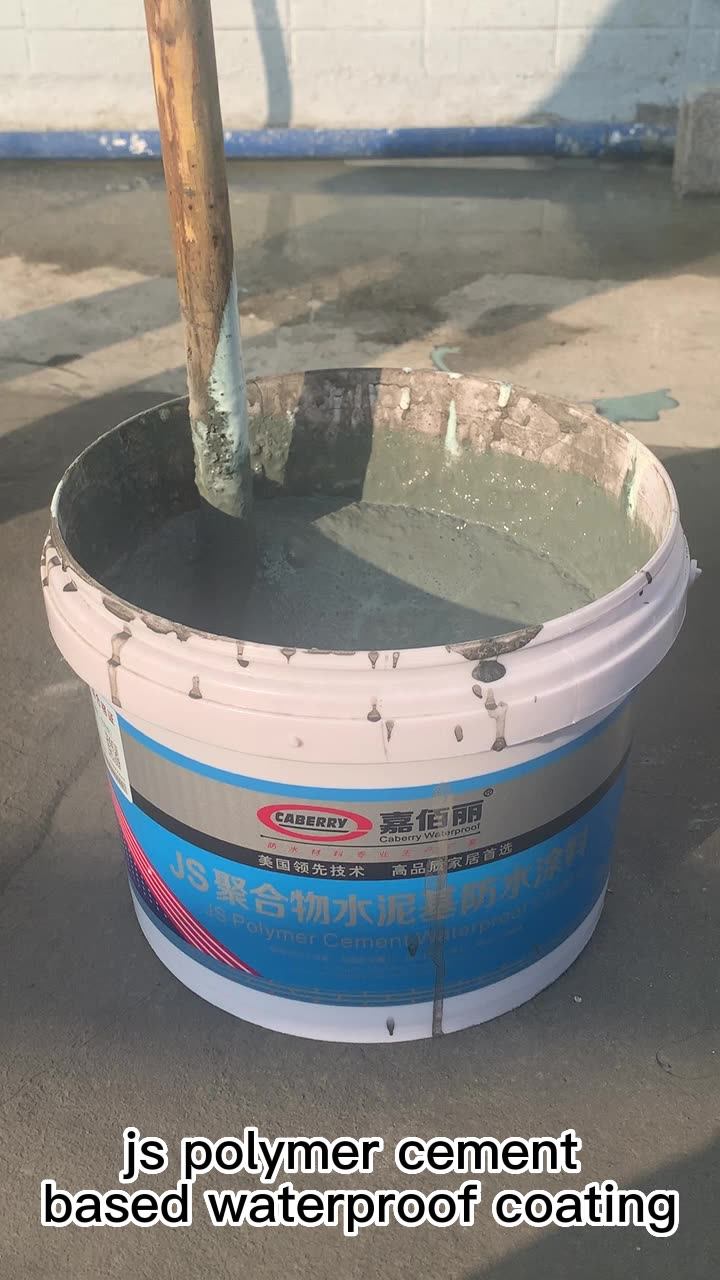 Wholesale Caberry Js Cement Roof Outdoor Wall Bathroom Coating