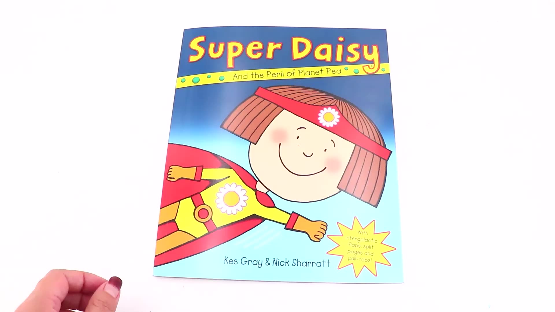 Nhập khẩu English truyện tranh gốc của cuốn sách Daisy Siêu Daisy Wu Minlan hài hước quyền Nick Sharratt pháp sư bìa mềm cuốn sách rộng mở Đồ chơi giáo dục