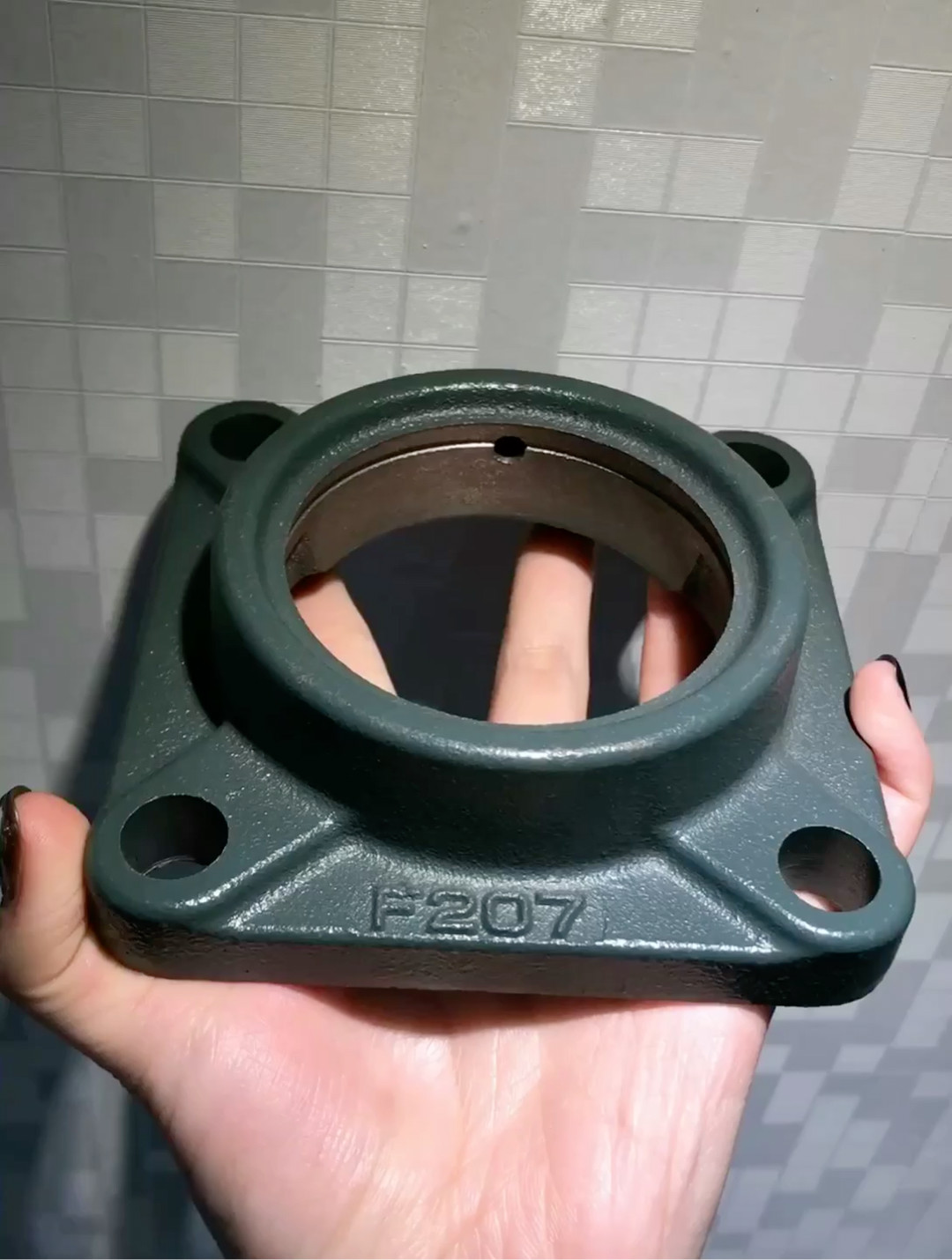 Sf210 Stainless Steel Pillow Block Ball Bearing For Merry Go Round And