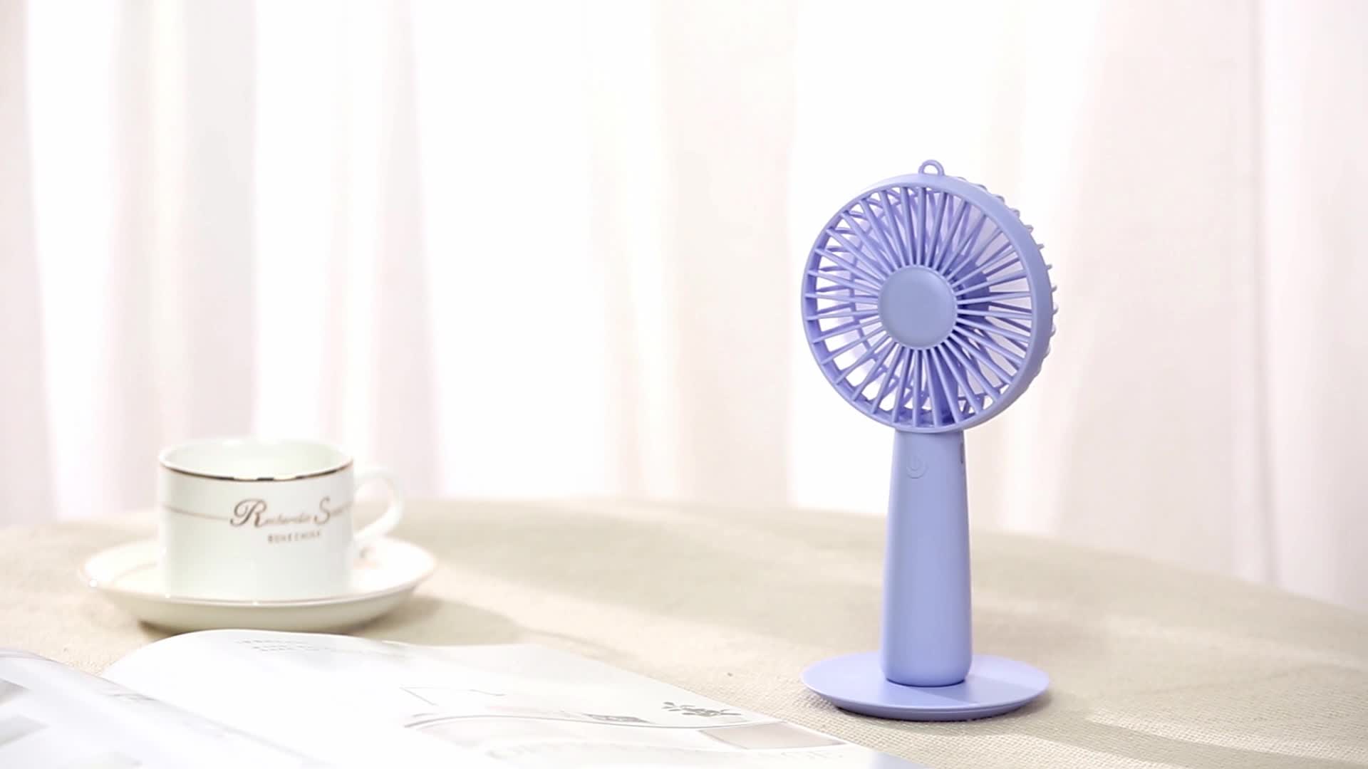 Newest Rechargeable Desk Blower Fan Portable Mini Usb Handy Fan With ...